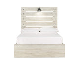 Cambeck Full Panel Bed with Storage, Dresser, Mirror and Nightstand