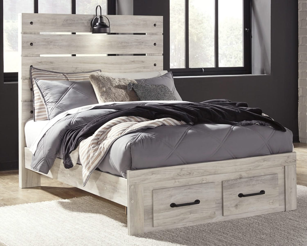 Cama completa Cambeck con dos cajones de almacenamiento