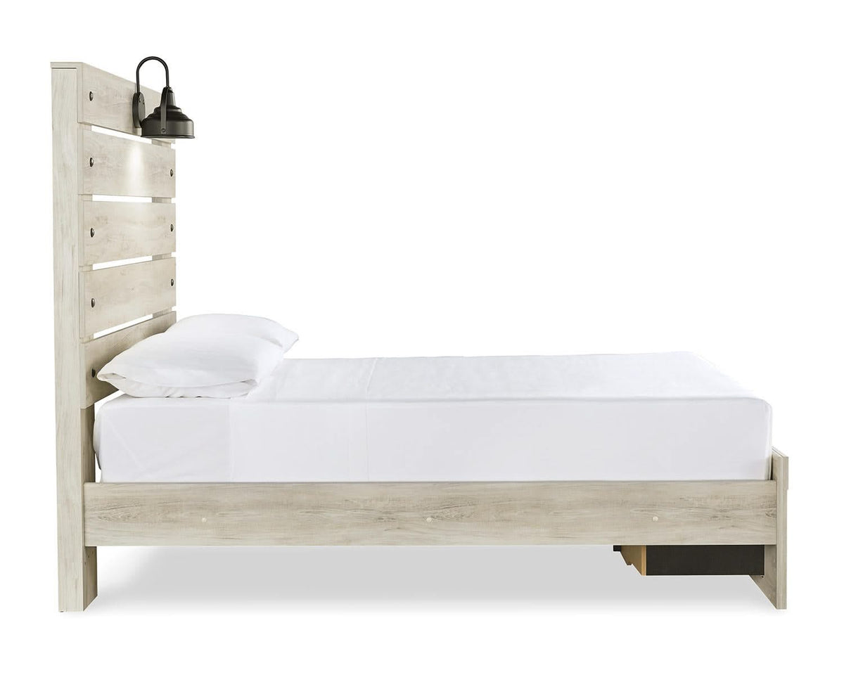 Cama completa Cambeck con tocador, espejo y mesita de noche