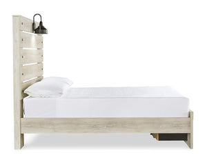 Cama completa Cambeck con tocador, espejo y mesita de noche