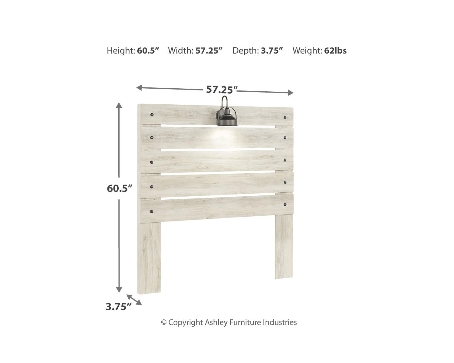 Cambeck Full Panel Headboard