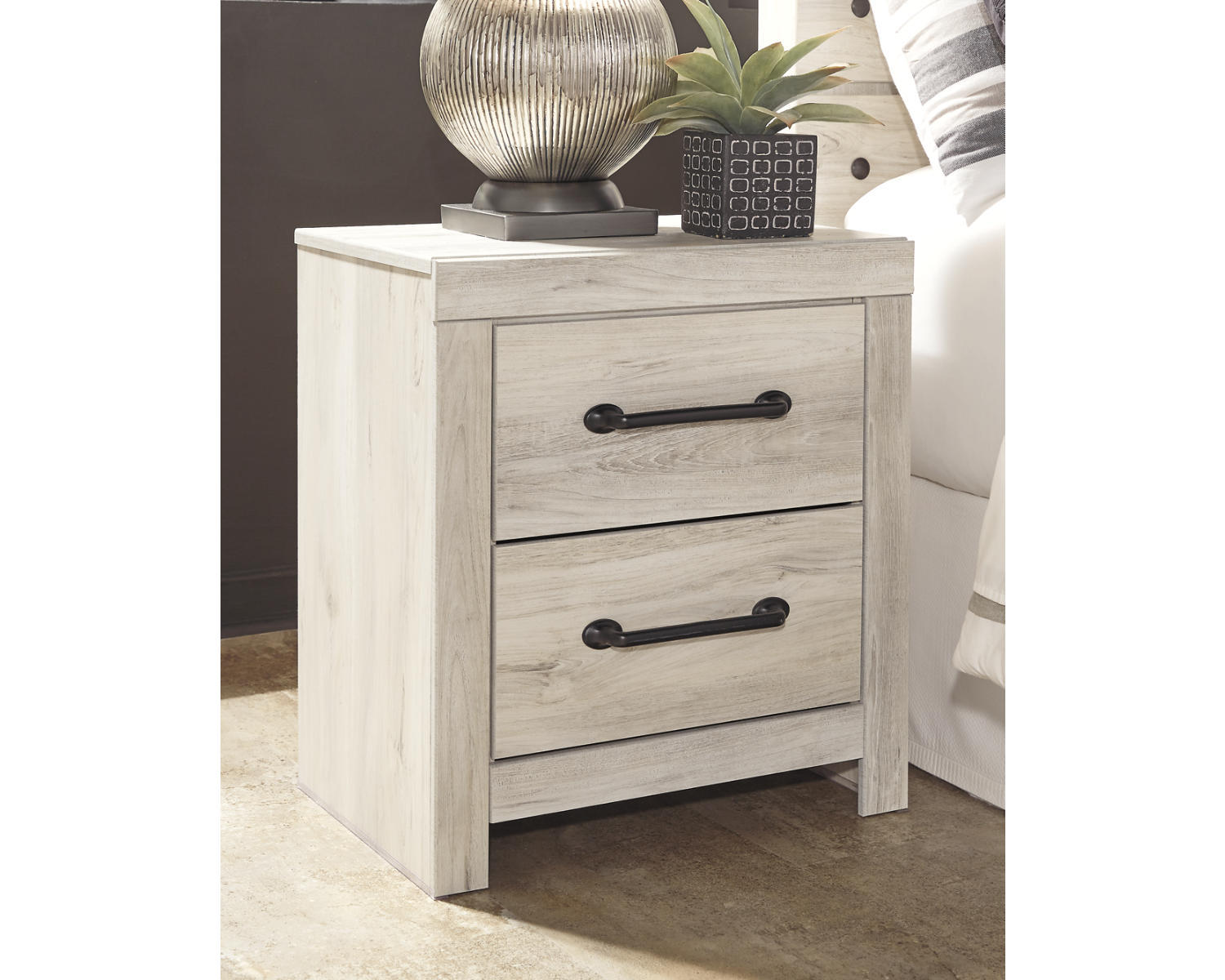 Cambeck King Panel Bed with Storage, Dresser, Mirror, Chest and 2 Nightstands