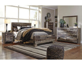 Cama Queen con paneles Derekson