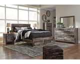 Derekson Queen Panel Bed with 2 Storage Drawers