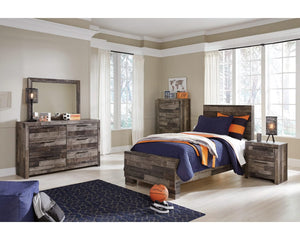Derekson Twin Panel Bed