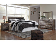 Derekson King Panel Headboard, Dresser, Mirror and Nightstand