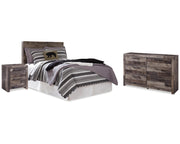 Derekson Full Panel Headboard, Dresser and Nightstand