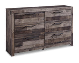 Derekson Full Panel Bed, Dresser and Chest