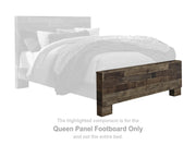 Derekson Queen Panel Footboard