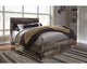 Derekson Queen Panel Bed with 2 Storage Drawers
