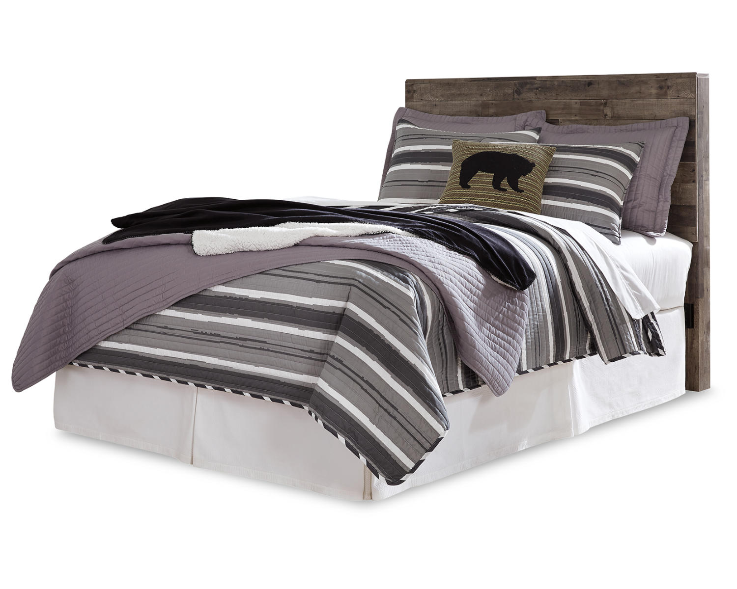 Derekson Full Panel Headboard, Dresser and Nightstand