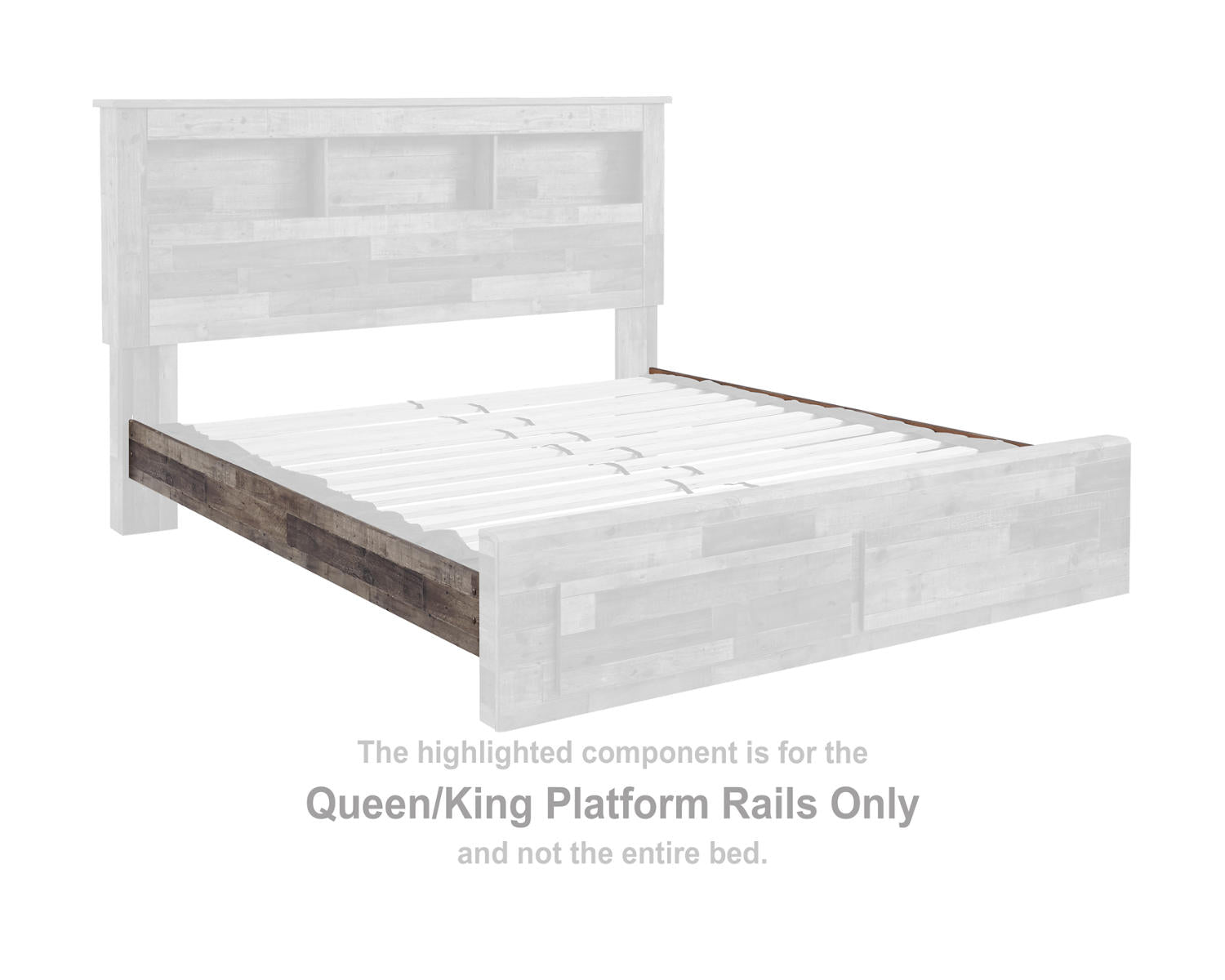 Derekson Queen/King Platform Rails