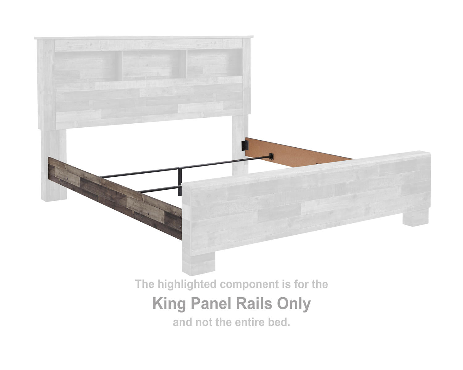 Derekson King Panel Rails