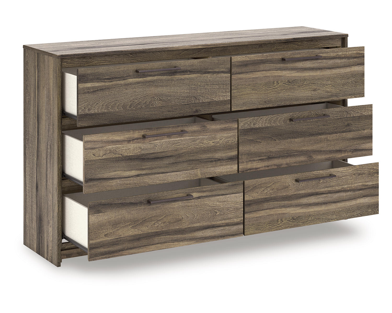 Elbrim Queen Panel Storage Bed, Dresser and Nightstand