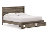 Elbrim King Panel Storage Bed