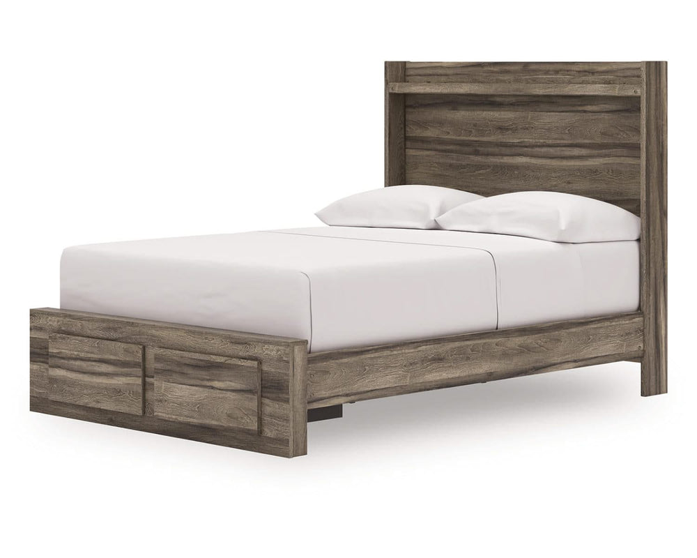 Cama de almacenamiento con paneles completos Elbrim
