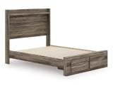 Cama de almacenamiento con paneles completos Elbrim