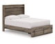 Cama de almacenamiento con paneles completos Elbrim
