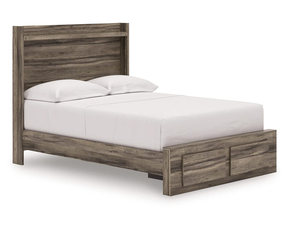 Cama de almacenamiento con paneles completos Elbrim