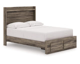 Cama de almacenamiento con paneles completos Elbrim