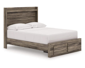 Cama de almacenamiento con paneles completos Elbrim