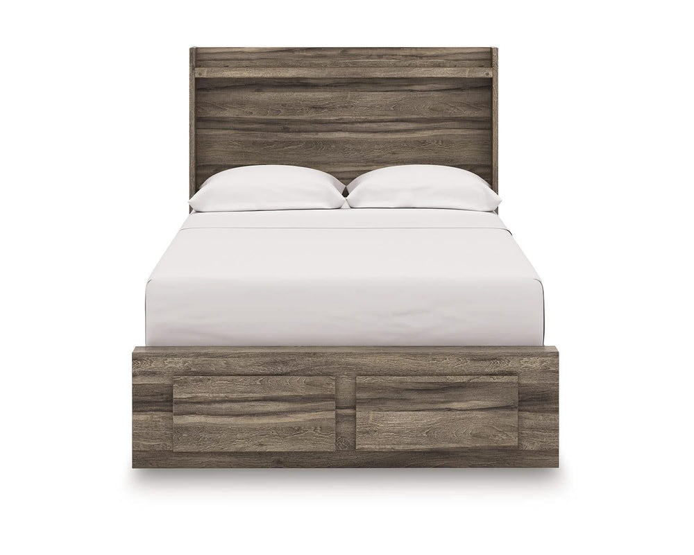 Cama de almacenamiento con paneles completos Elbrim