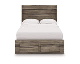 Cama de almacenamiento con paneles completos Elbrim