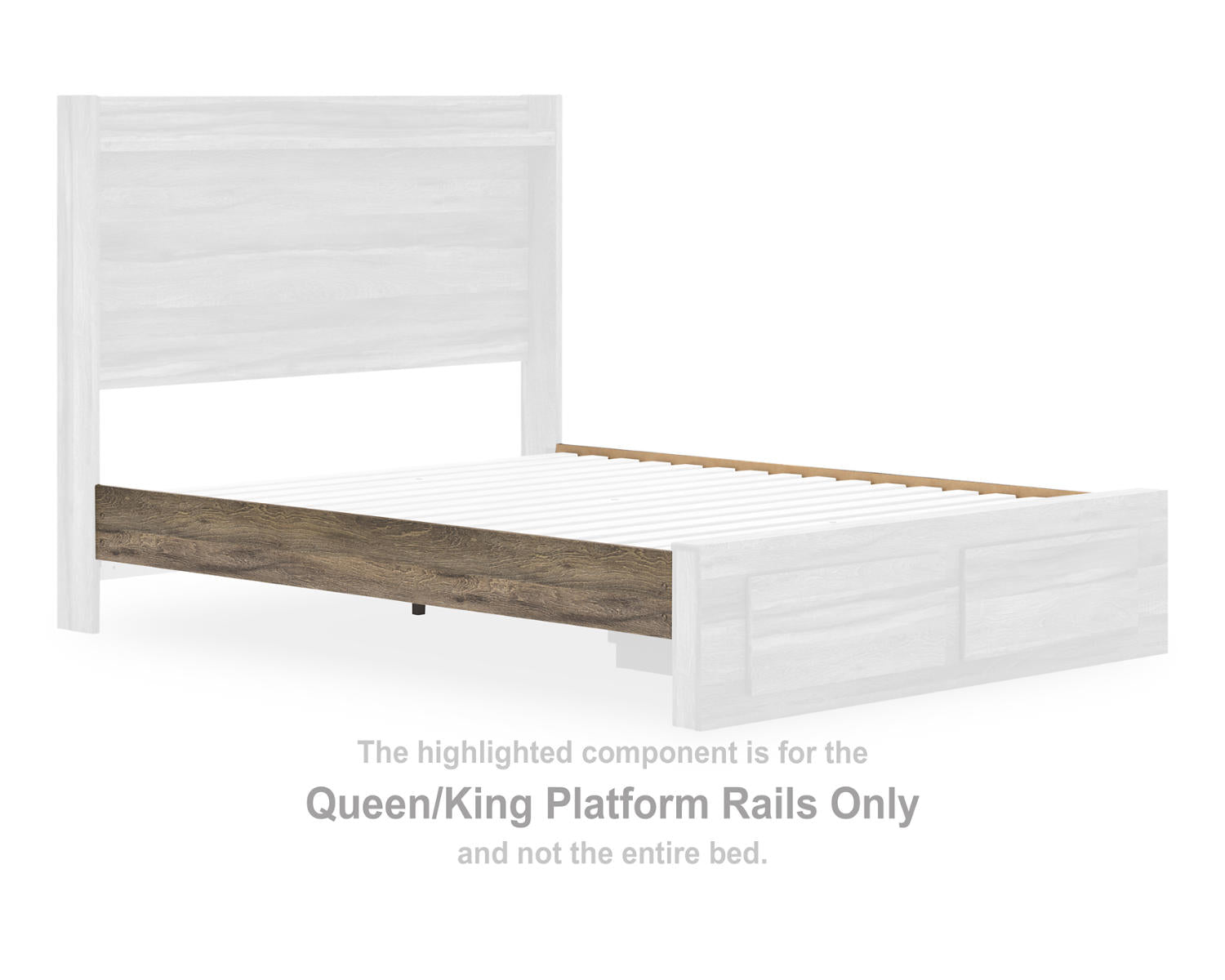 Elbrim Queen/King Platform Rails