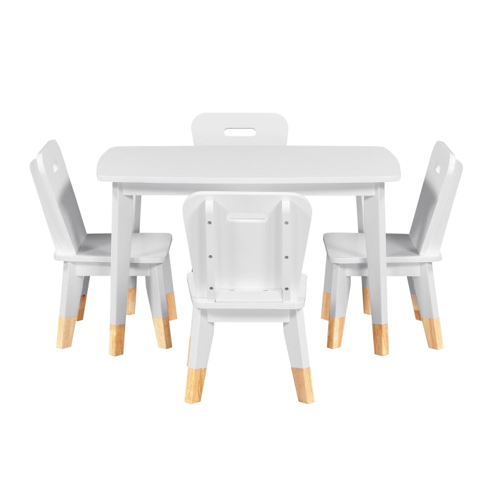 Sloane Collection 5-Piece Pack Children Table and Chairs Set