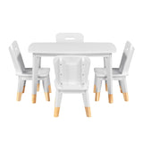 Sloane Collection 5-Piece Pack Children Table and Chairs Set