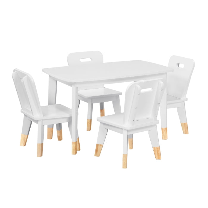 Sloane Collection 5-Piece Pack Children Table and Chairs Set