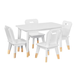 Sloane Collection 5-Piece Pack Children Table and Chairs Set