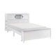 Sloane Collection Twin Bookcase Platform Bed with Hidden Desk, Stool and Storage Bench