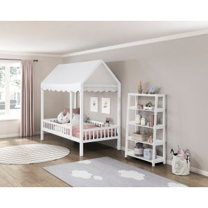 Sloane Collection Twin Canopy Platform Bed