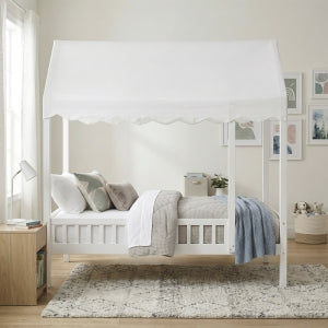 Sloane Collection Twin Canopy Platform Bed