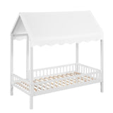 Sloane Collection Twin Canopy Platform Bed