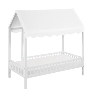 Sloane Collection Twin Canopy Platform Bed