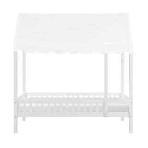Sloane Collection Twin Canopy Platform Bed