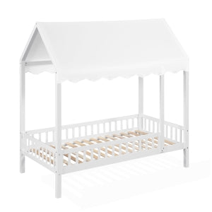 Sloane Collection Twin Canopy Platform Bed