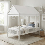 Sloane Collection Twin Canopy Platform Bed