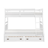 Sloane Collection Twin/Full Bunk Bed