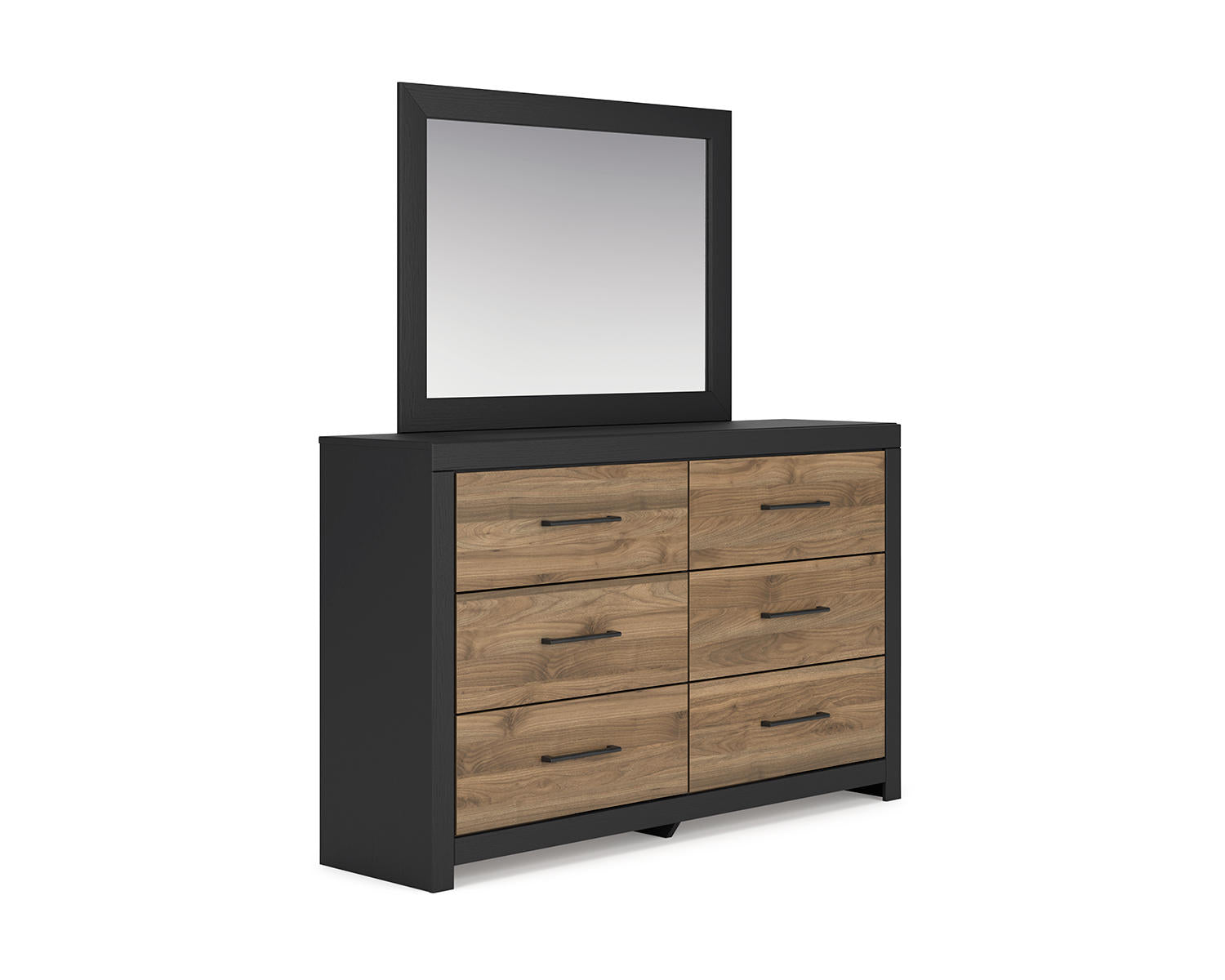 Vertani King Panel Bed, Dresser and Mirror