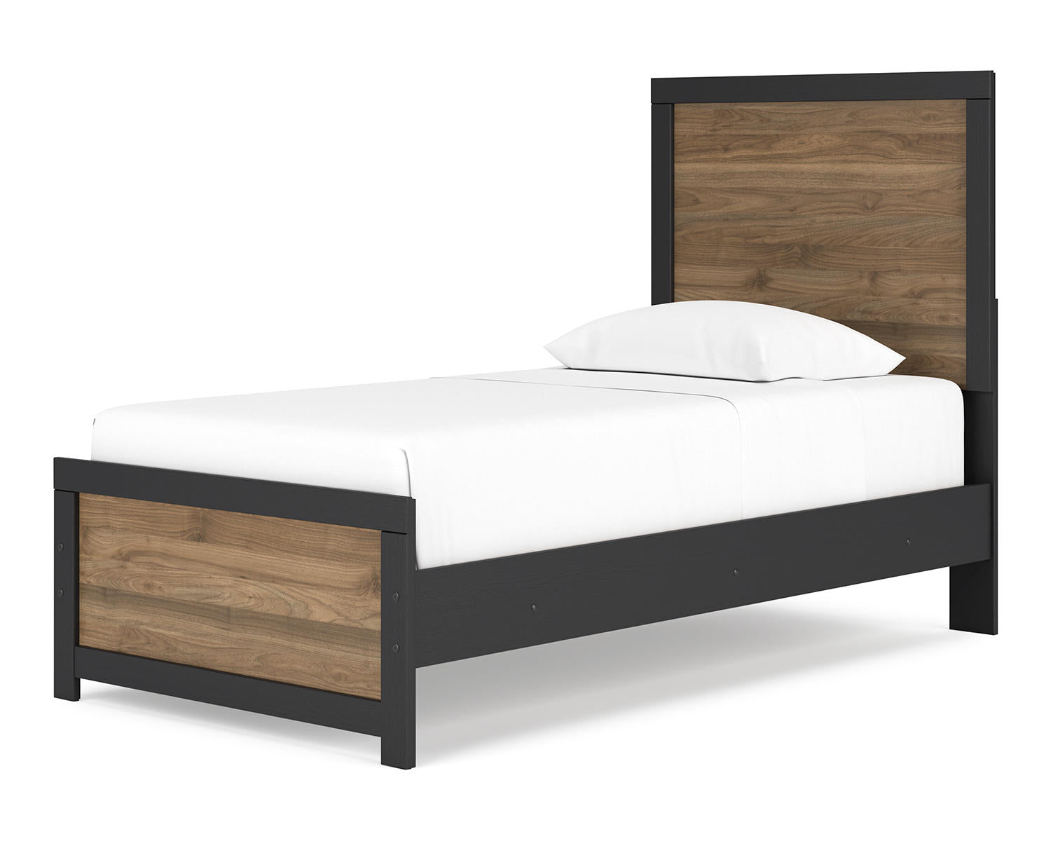 Vertani Twin Panel Bed, Dresser and Mirror