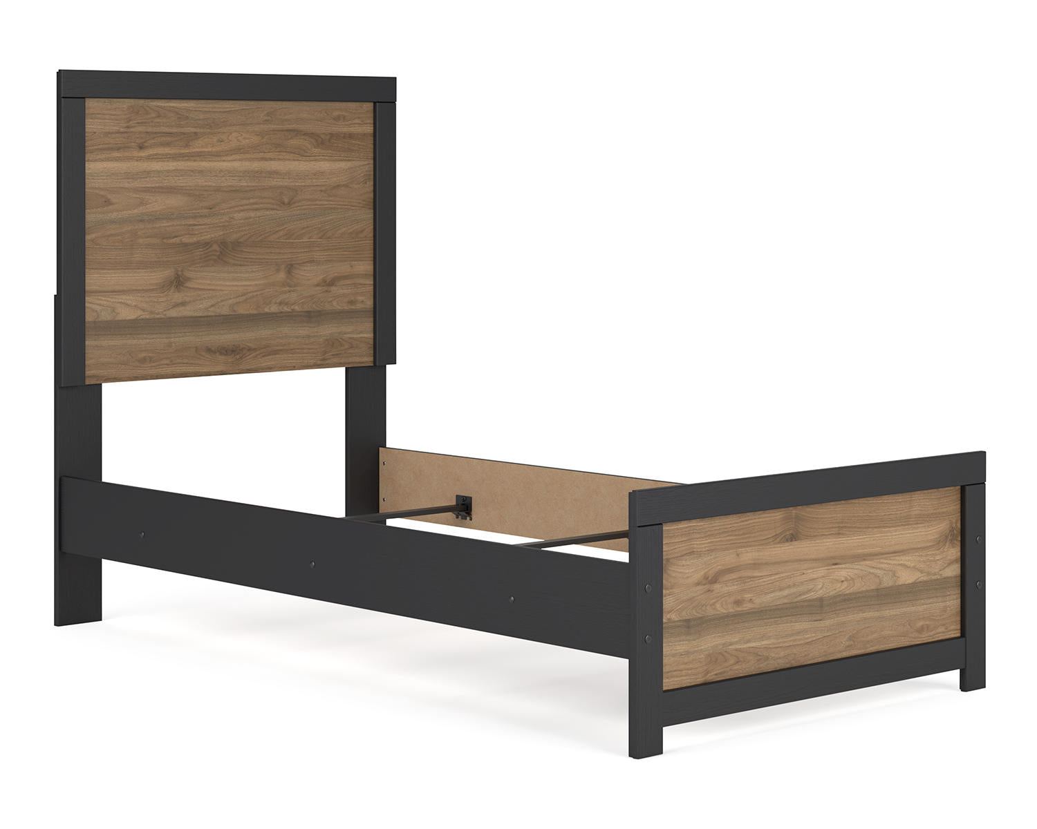 Vertani Twin Panel Bed, Dresser and Mirror