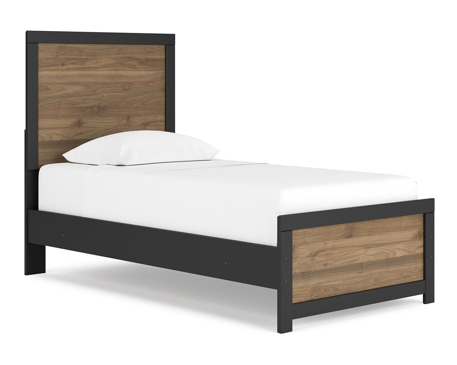 Vertani Twin Panel Bed, Dresser and Mirror