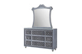 GRUPO DE DORMITORIO CON PANEL CAMEO KING SETB2100