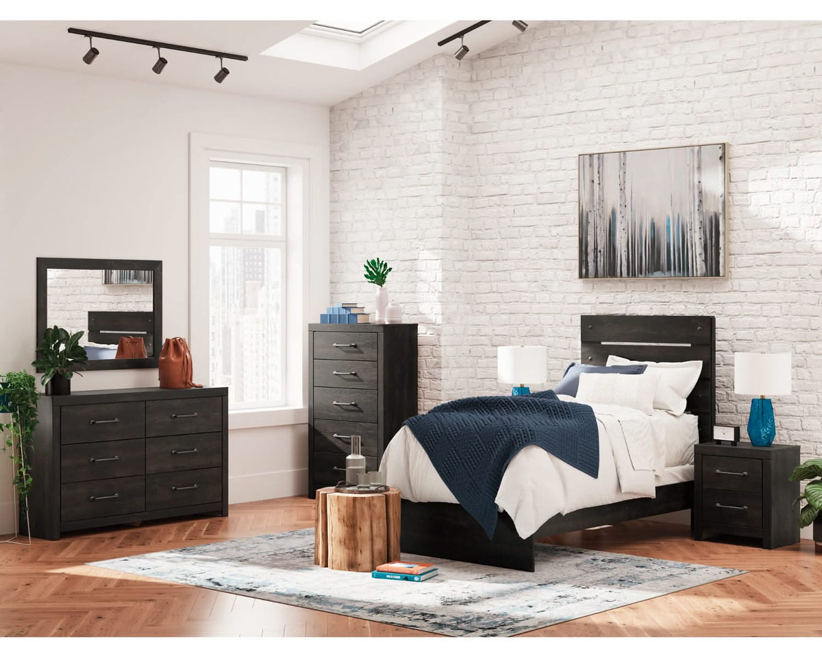 Hollivern Twin Panel Bed