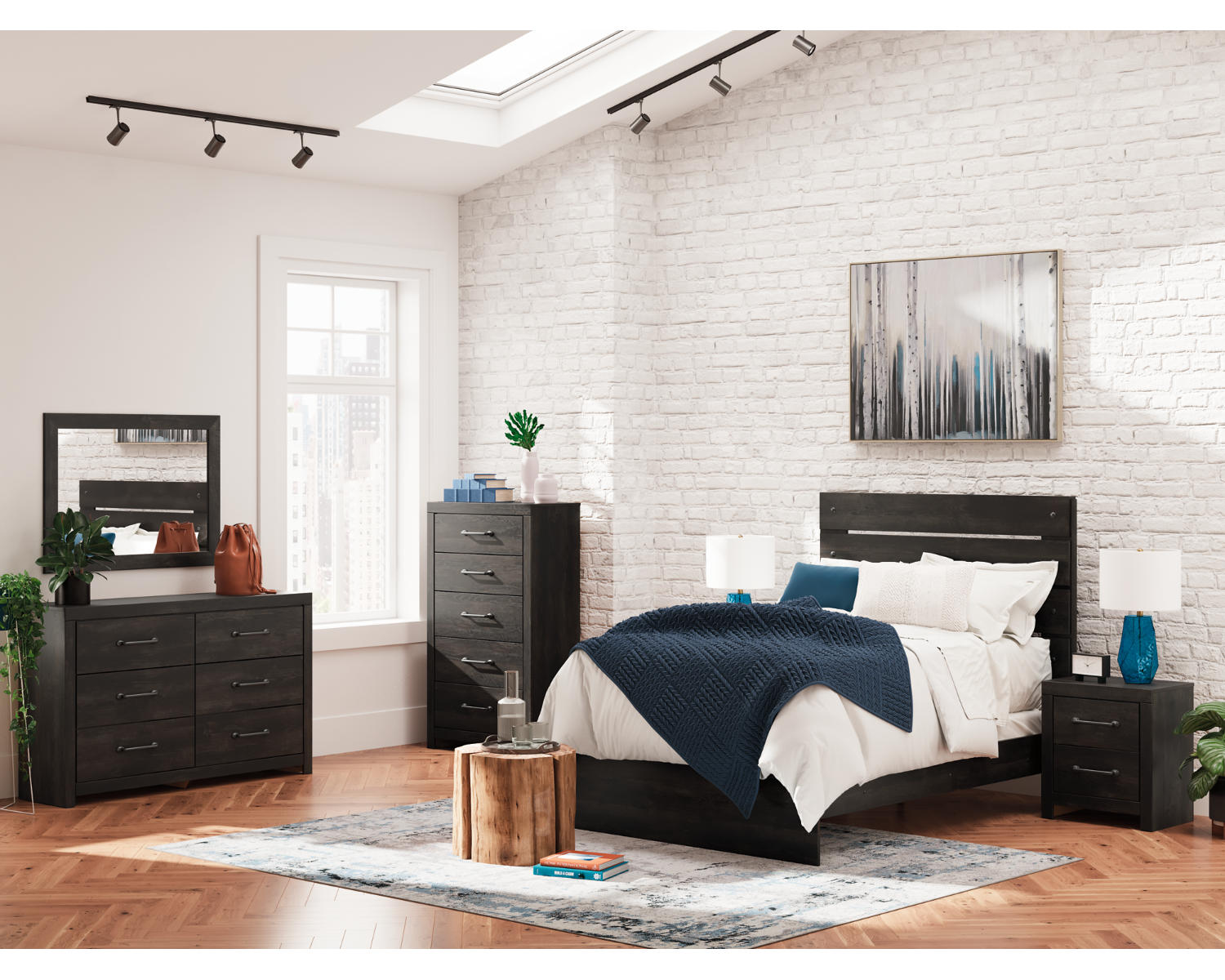 Hollivern Full Panel Bed