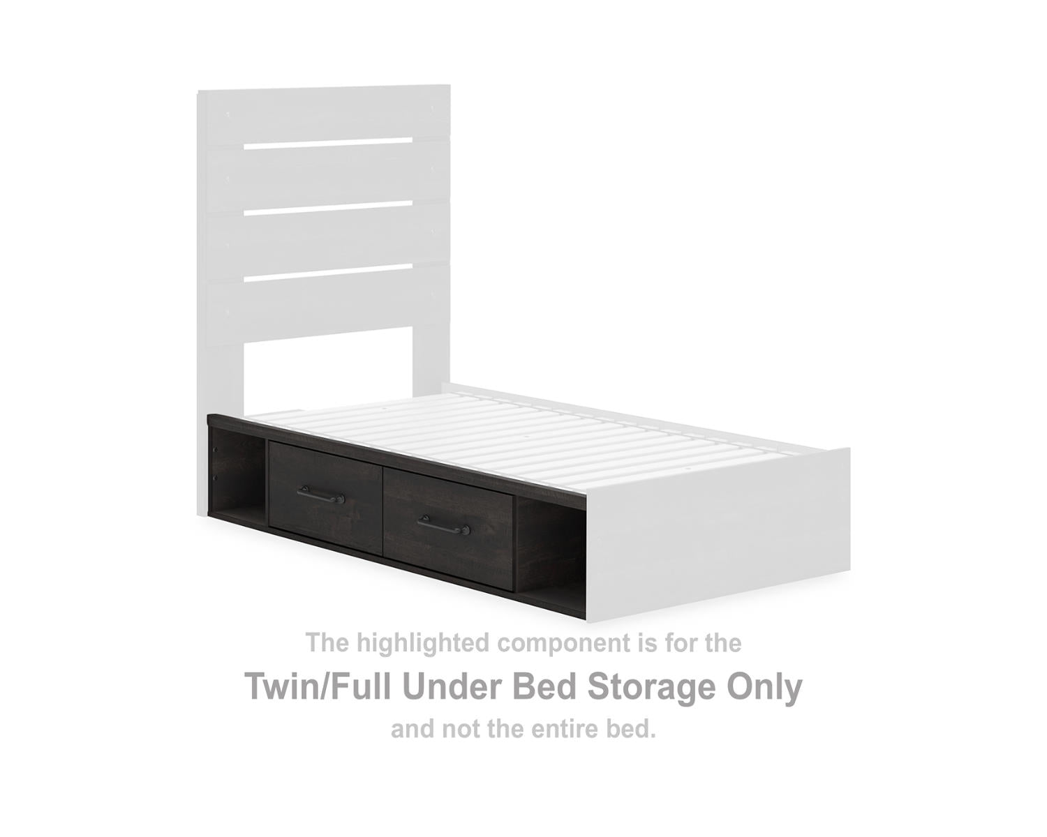 Hollivern Twin/Full Under Bed Storage