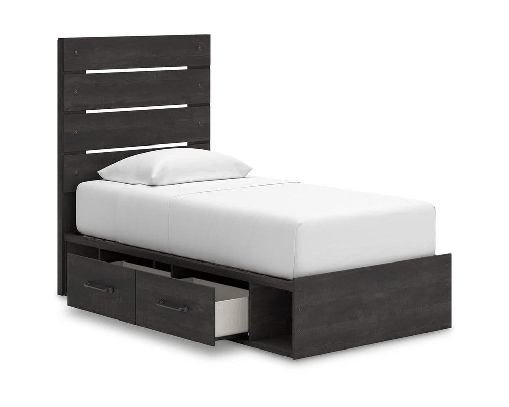 Hollivern Twin Panel Storage Bed